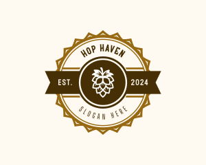 Beer Hop Brewery logo design