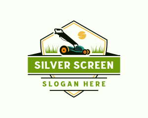 Grass - Lawn Mower Garden Maintenance logo design