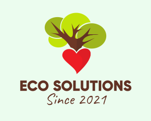 Environmental - Heart Tree Environmental logo design