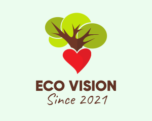 Heart Tree Environmental  logo design