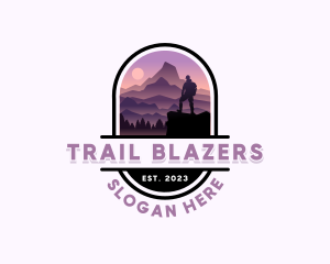 Mountain Peak Adventure logo design