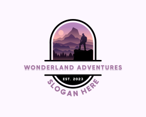 Mountain Peak Adventure logo design