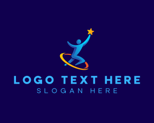 Highest - Human Leader Coaching logo design