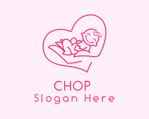 Baby Heart Pediatrician  Logo
