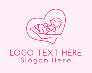 Baby Heart Pediatrician  Logo