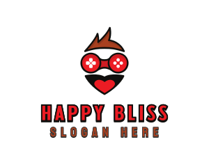 Happy Boy Gamer logo design