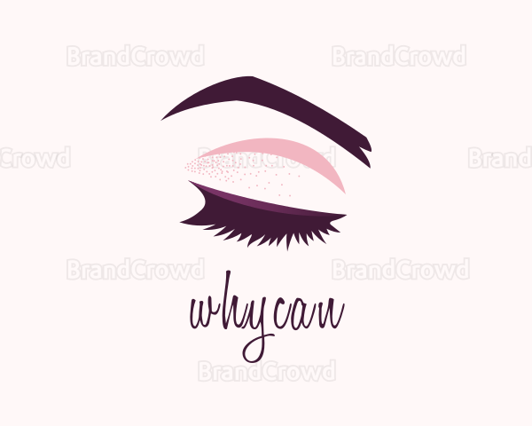 Beauty Makeup Eyelashes Logo