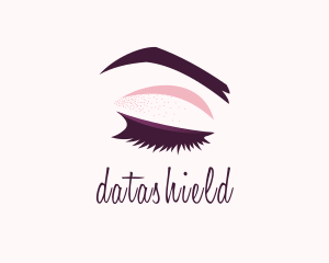 Beauty Makeup Eyelashes Logo