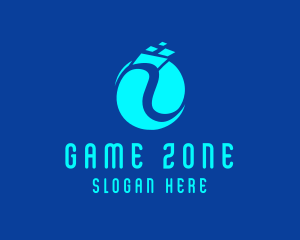 Modern Gaming Sphere logo design