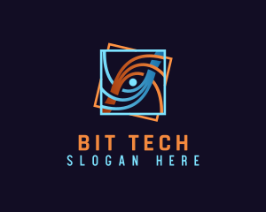 Tech Wave Network logo design