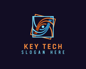 Tech Wave Network logo design