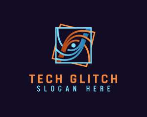 Tech Wave Network logo design