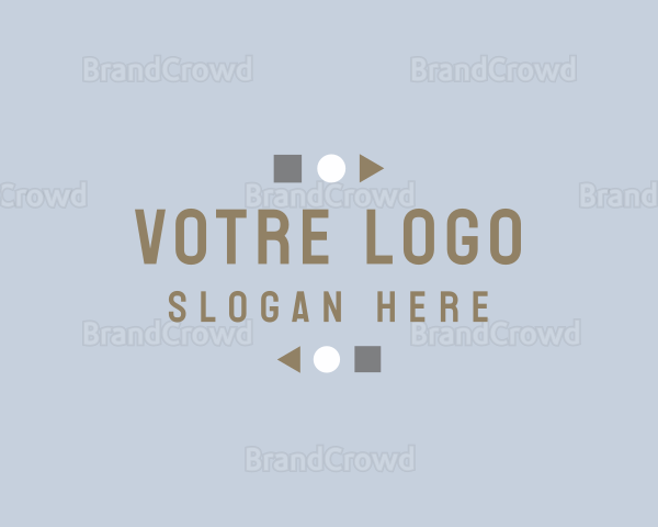 Geometric Modern Shape Logo