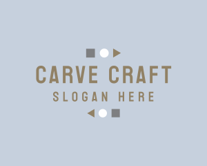 Geometric Shape Craft logo design