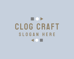 Geometric Shape Craft logo design