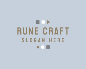 Geometric Shape Craft logo design