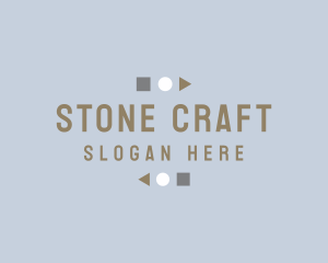 Geometric Shape Craft logo design