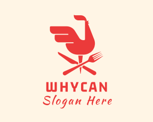 Red Chicken Restaurant Logo
