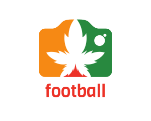 Smoke - Cannabis Camera Photography logo design