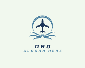 Flight Instrument - Airplane Travel Flight logo design