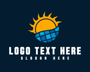 Global - Solar Energy Panel Business logo design