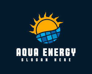 Solar Energy Panel Business logo design