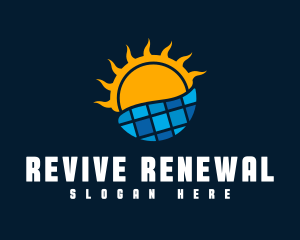 Solar Energy Panel Business logo design