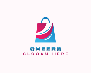 Shopping Bag - Online Shopping App logo design