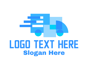 Modern Truck Shapes Logo