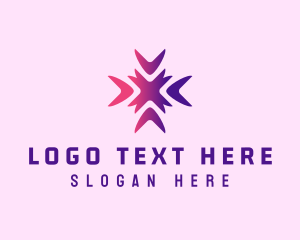 Web Hosting - Gaming Tech Letter X logo design