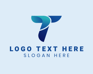 Internet - Creative Company Letter T logo design