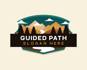 Mountain Path Travel logo design