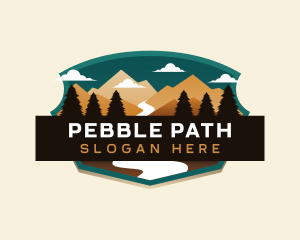 Mountain Path Travel logo design