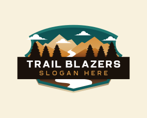 Mountain Path Travel logo design