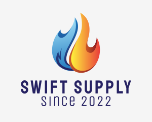 Supply - Fire Water Supply logo design