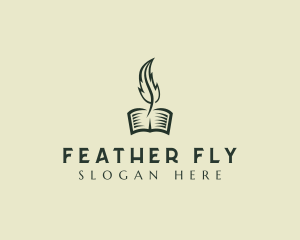 Feather Pen Writer logo design