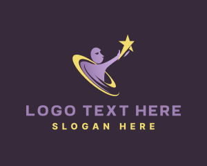 Star Volunteer Human Logo