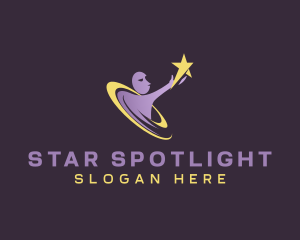 Star Volunteer Human logo design