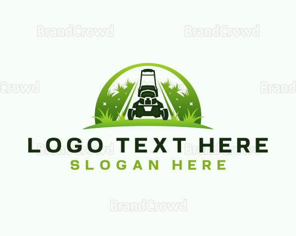 Eco Landscaping Lawn Mower Logo
