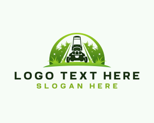 Eco Landscaping Lawn Mower Logo