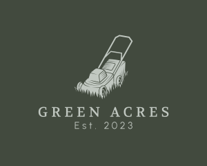 Grass - Yard Grass Lawn Mowing logo design