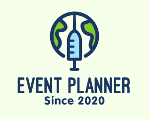 Planet - Global Pandemic Vaccine logo design