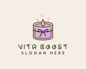 Scented - Wellness Candle Aroma logo design