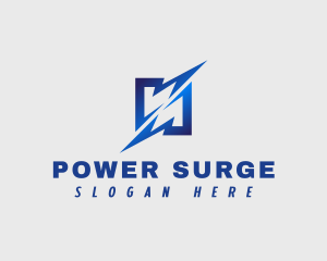 Charge - Electric Charge Energy logo design