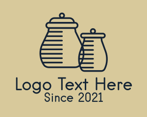 Storage - Minimalist Homeware Jars logo design