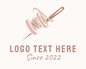Dress Shop - Sewing Tailor Needle logo design