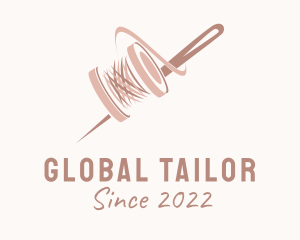 Sewing Tailor Needle  logo design