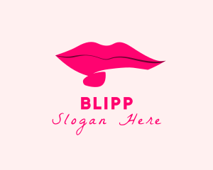 Lips Nail Polish Cosmetics Logo