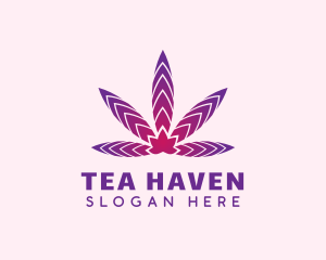 Natural Herbal Leaf logo design