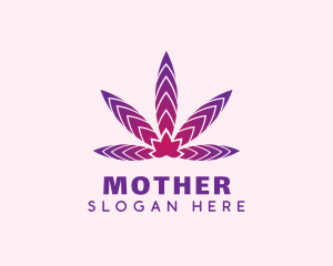 Oil - Natural Herbal Leaf logo design